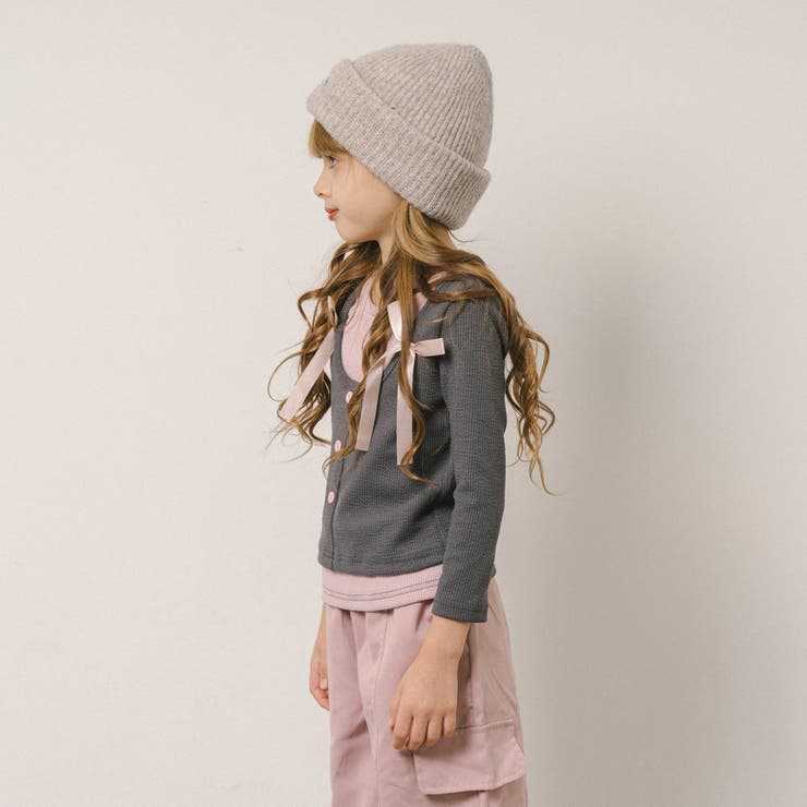 【2点セット】レイヤードライクリボントップス＋カーゴパンツ | URBAN CHERRY | 詳細画像8 