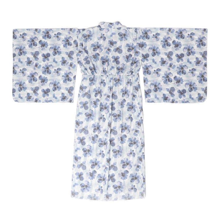 【被るだけ簡単＆アレンジ自在】ニュアンスフラワーワンピ浴衣（翠華）+兵児帯2点セ… | URBAN CHERRY | 詳細画像14 