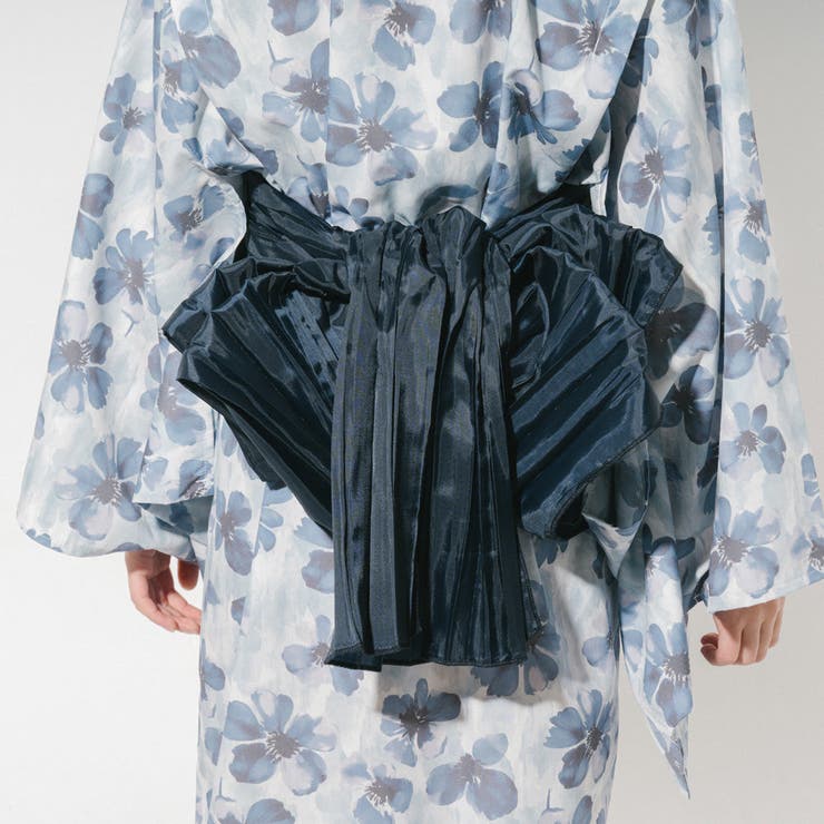 【被るだけ簡単＆アレンジ自在】ニュアンスフラワーワンピ浴衣（翠華）+兵児帯2点セ… | URBAN CHERRY | 詳細画像16 