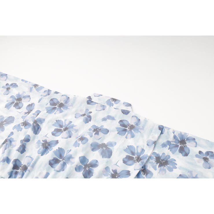 【被るだけ簡単＆アレンジ自在】ニュアンスフラワーワンピ浴衣（翠華）+兵児帯2点セ… | URBAN CHERRY | 詳細画像34 