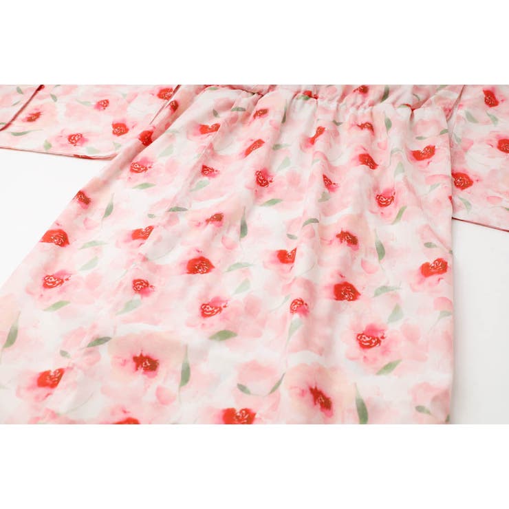 【被るだけ簡単＆アレンジ自在】ニュアンスフラワーワンピ浴衣（桃華）+兵児帯2点セ… | URBAN CHERRY | 詳細画像22 