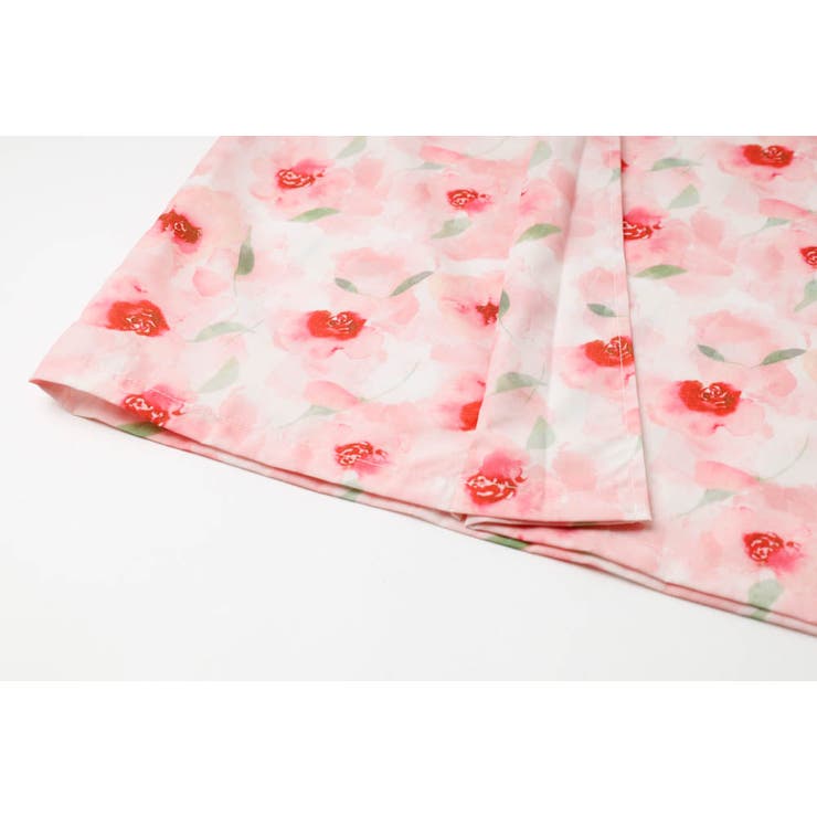 【被るだけ簡単＆アレンジ自在】ニュアンスフラワーワンピ浴衣（桃華）+兵児帯2点セ… | URBAN CHERRY | 詳細画像25 