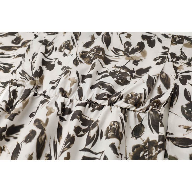 【被るだけ簡単＆アレンジ自在】ニュアンスフラワーワンピ浴衣（凛華）+兵児帯2点セ… | URBAN CHERRY | 詳細画像24 