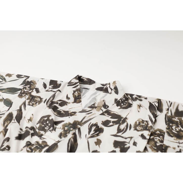 【被るだけ簡単＆アレンジ自在】ニュアンスフラワーワンピ浴衣（凛華）+兵児帯2点セ… | URBAN CHERRY | 詳細画像25 