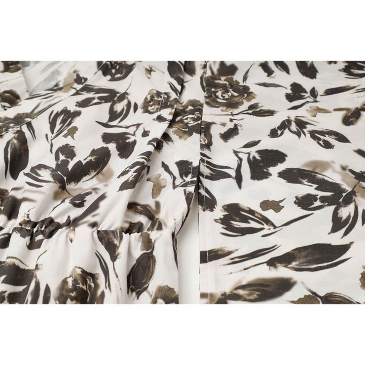 【被るだけ簡単＆アレンジ自在】ニュアンスフラワーワンピ浴衣（凛華）+兵児帯2点セ… | URBAN CHERRY | 詳細画像33 