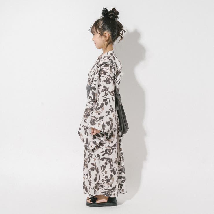 【被るだけ簡単＆アレンジ自在】ニュアンスフラワーワンピ浴衣（凛華）+兵児帯2点セ… | URBAN CHERRY | 詳細画像6 