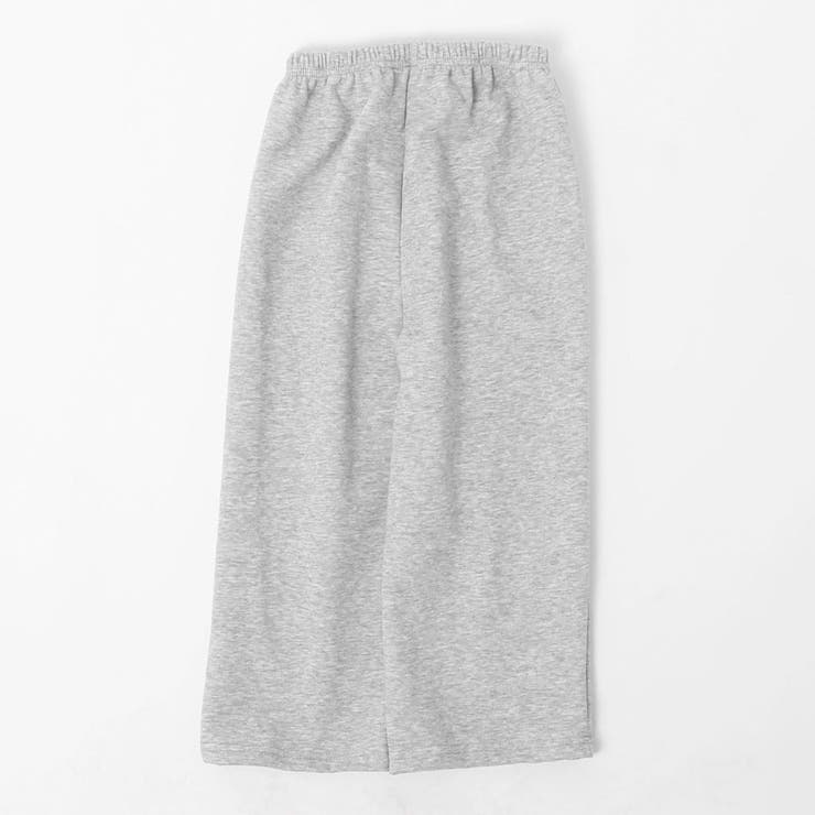 【2点セット】バイカラーフロントリボンデザインジップトップス＋ストレートパンツ | URBAN CHERRY | 詳細画像20 