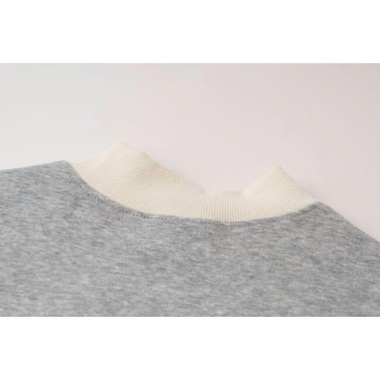 【2点セット】バイカラーフロントリボンデザインジップトップス＋ストレートパンツ | URBAN CHERRY | 詳細画像30 