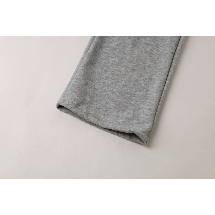 【2点セット】バイカラーフロントリボンデザインジップトップス＋ストレートパンツ | URBAN CHERRY | 詳細画像34 