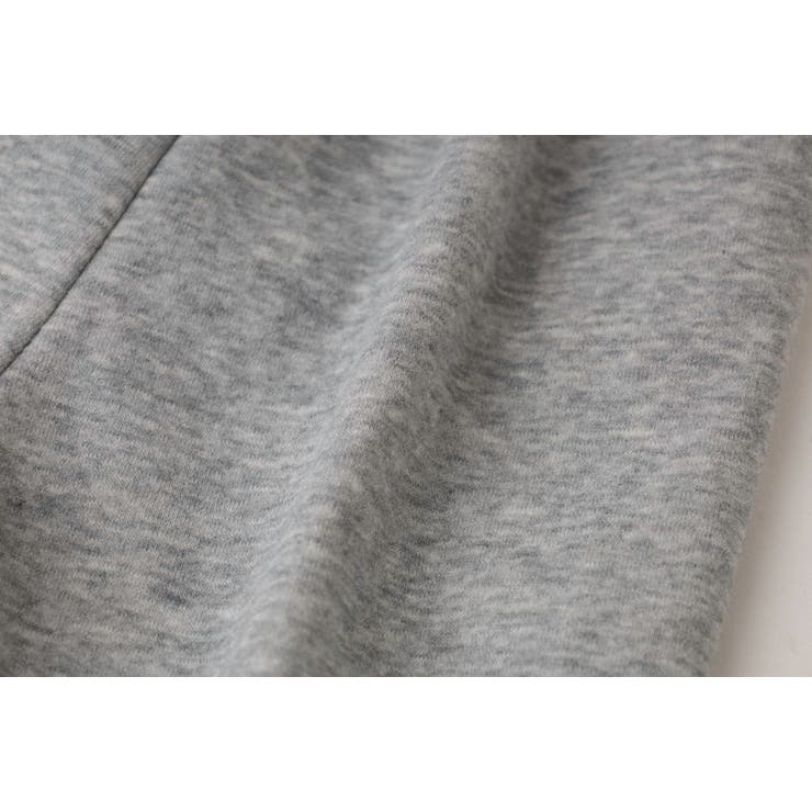 【2点セット】バイカラーフロントリボンデザインジップトップス＋ストレートパンツ | URBAN CHERRY | 詳細画像37 