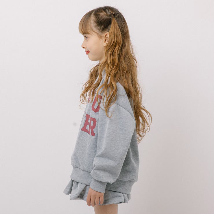 【2点セット】フロントロゴデザイントレーナー＋プリーツスカート | URBAN CHERRY | 詳細画像6 