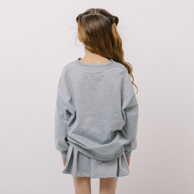 【2点セット】フロントロゴデザイントレーナー＋プリーツスカート | URBAN CHERRY | 詳細画像7 