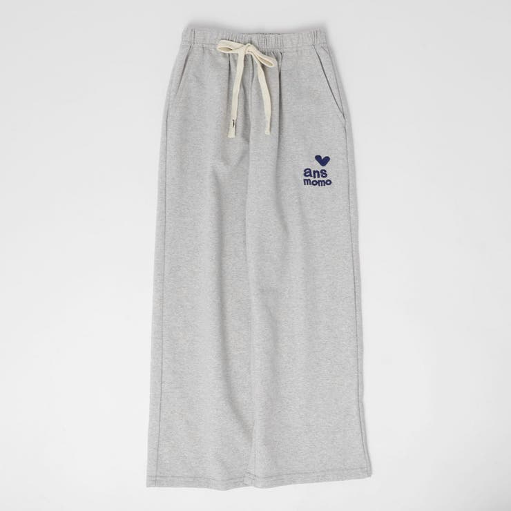 【2点セット】ハートロゴプリントパーカー＋ストレートパンツ | URBAN CHERRY | 詳細画像10 