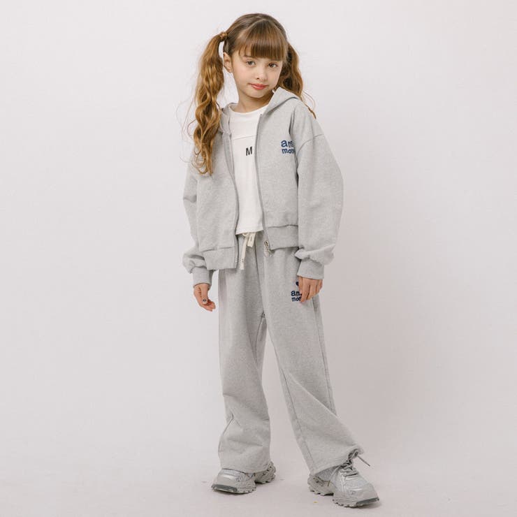 【2点セット】ハートロゴプリントパーカー＋ストレートパンツ | URBAN CHERRY | 詳細画像19 