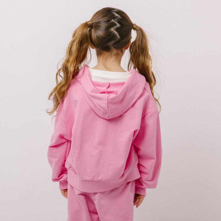 【2点セット】ハートロゴプリントパーカー＋ストレートパンツ | URBAN CHERRY | 詳細画像9 