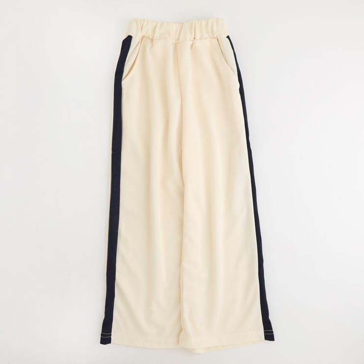 【2点セット】ロゴデザインラインブルゾン＋ストレートパンツ | URBAN CHERRY | 詳細画像10 