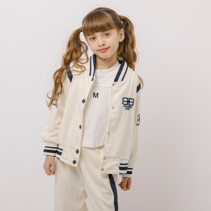 【2点セット】ロゴデザインラインブルゾン＋ストレートパンツ | URBAN CHERRY | 詳細画像38 