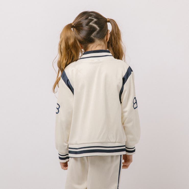 【2点セット】ロゴデザインラインブルゾン＋ストレートパンツ | URBAN CHERRY | 詳細画像7 