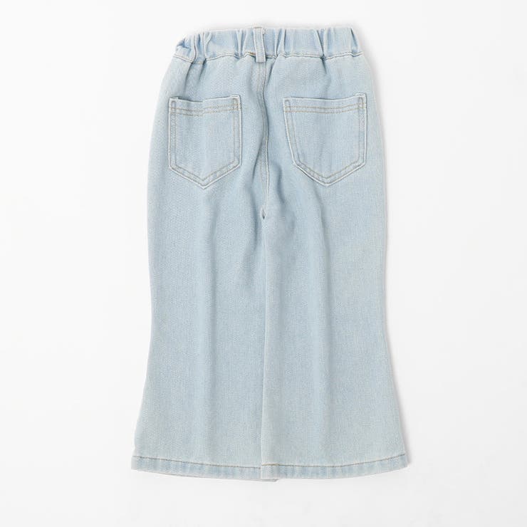 【2点セット】オープンショルダーレイヤードライクプリントトップス＋デニムパンツ | URBAN CHERRY | 詳細画像11 