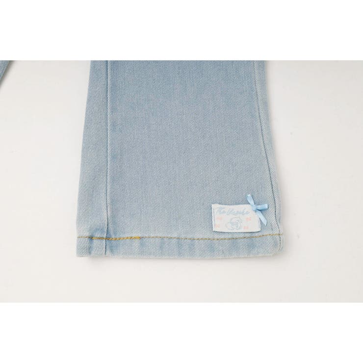 【2点セット】オープンショルダーレイヤードライクプリントトップス＋デニムパンツ | URBAN CHERRY | 詳細画像27 