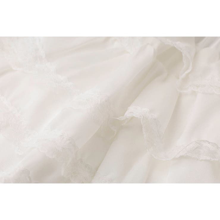 【2点セット】リボンデザインフロントロゴフーディ＋ティアードスカート | URBAN CHERRY | 詳細画像29 