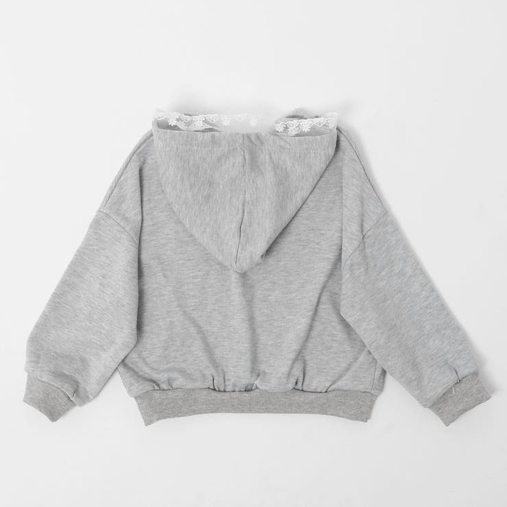 【2点セット】リボンデザインフロントロゴフーディ＋ティアードスカート | URBAN CHERRY | 詳細画像5 