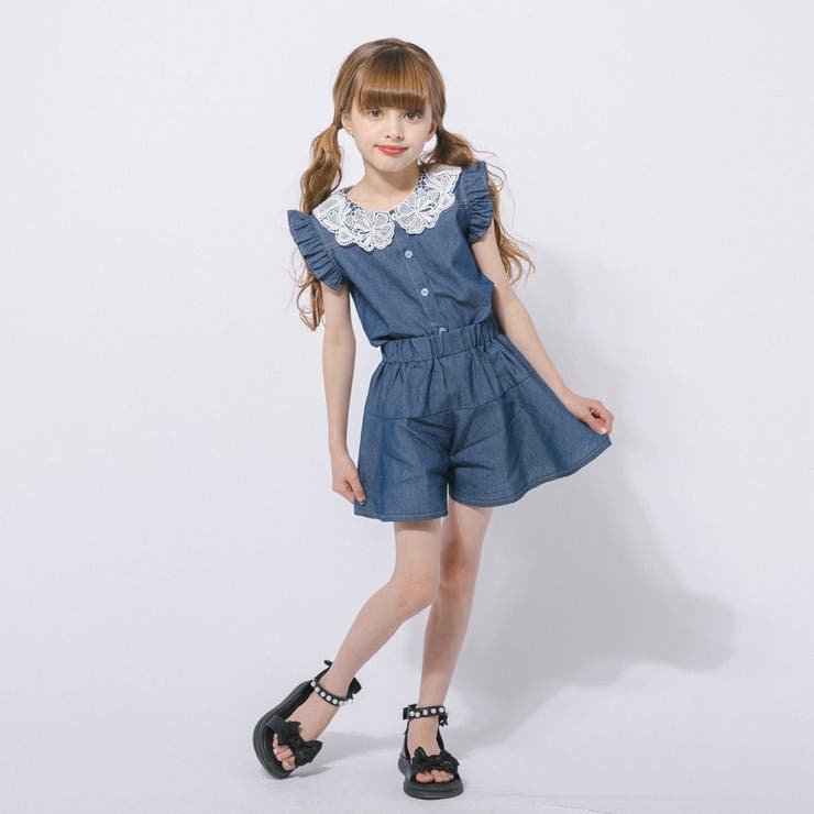 フリルカラーデザイントップス＋フレアショートパンツ | URBAN CHERRY | 詳細画像23 