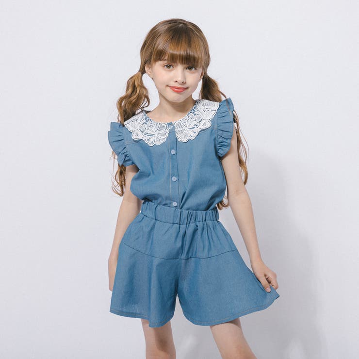 フリルカラーデザイントップス＋フレアショートパンツ | URBAN CHERRY | 詳細画像45 