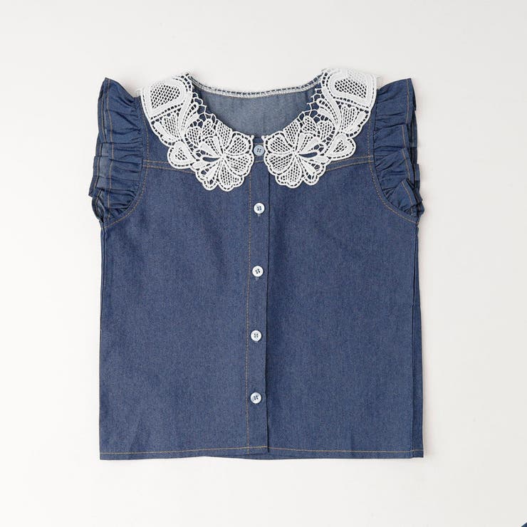 フリルカラーデザイントップス＋フレアショートパンツ | URBAN CHERRY | 詳細画像6 