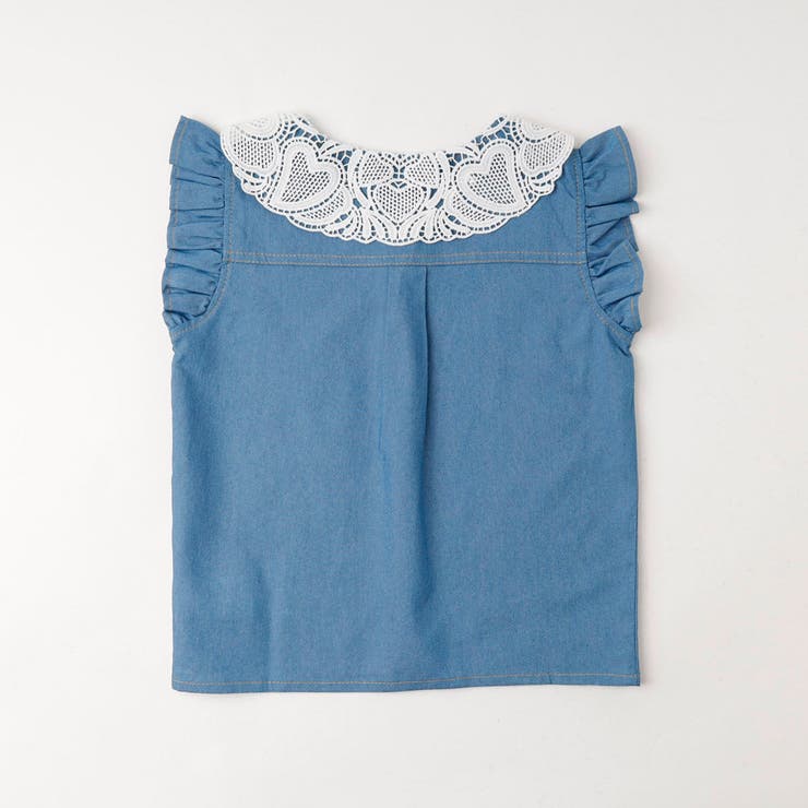 フリルカラーデザイントップス＋フレアショートパンツ | URBAN CHERRY | 詳細画像7 