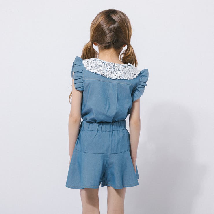 フリルカラーデザイントップス＋フレアショートパンツ | URBAN CHERRY | 詳細画像9 