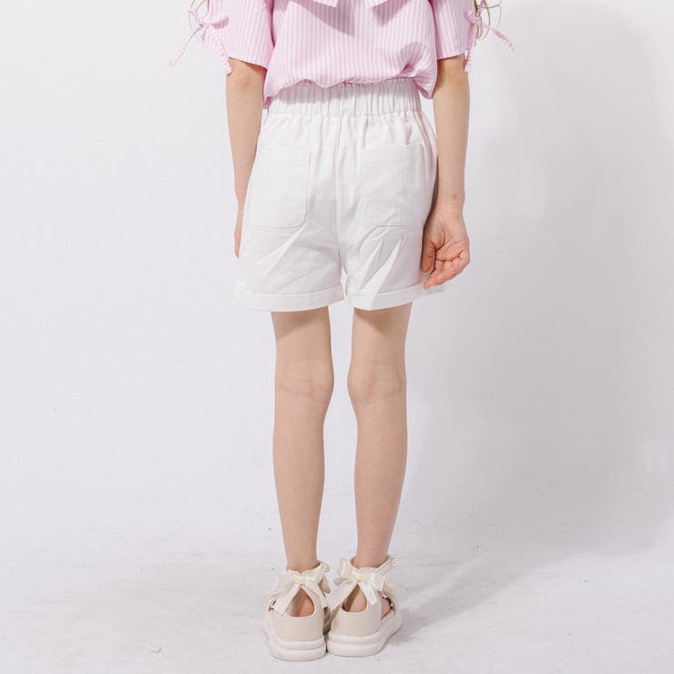 【2点セット】オープンショルダードッキングストライプブラウス＋フロントボタンショ… | URBAN CHERRY | 詳細画像22 
