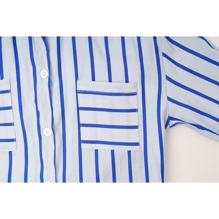 【3点セット】タンクトップ＋シアーストライプシャツ＋デニムショートパンツ | URBAN CHERRY | 詳細画像22 