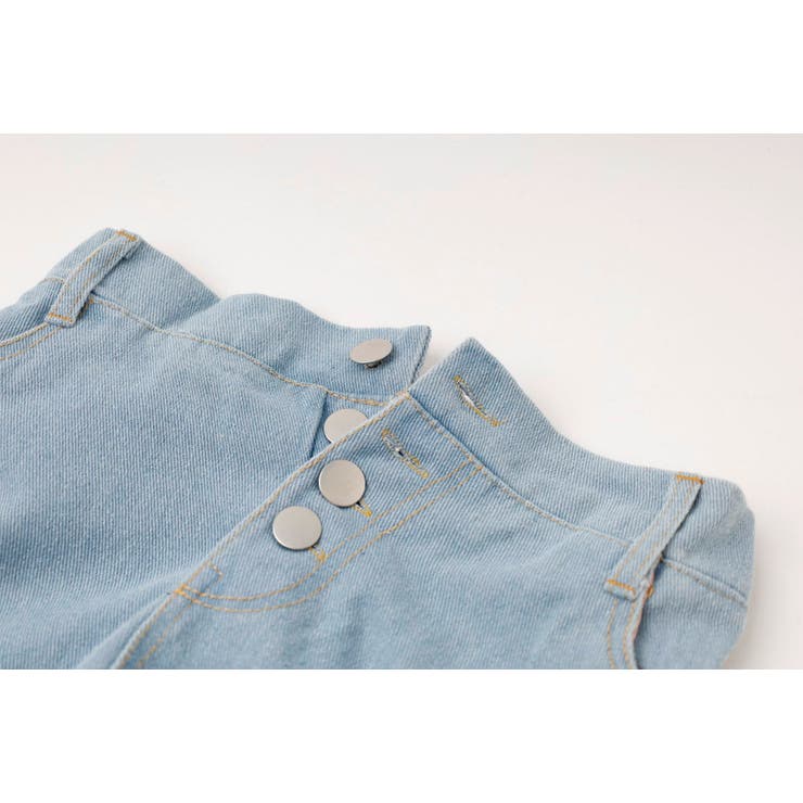 【3点セット】タンクトップ＋シアーストライプシャツ＋デニムショートパンツ | URBAN CHERRY | 詳細画像40 