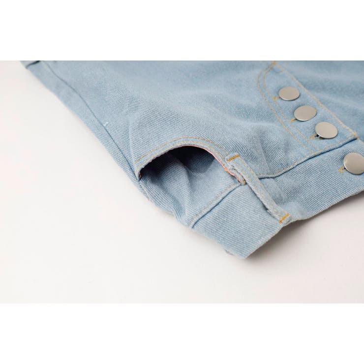 【3点セット】タンクトップ＋シアーストライプシャツ＋デニムショートパンツ | URBAN CHERRY | 詳細画像41 