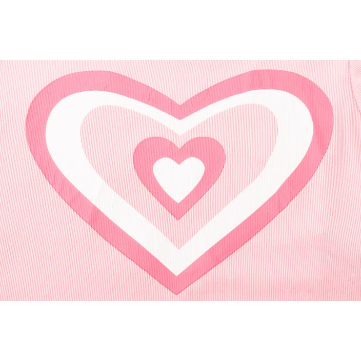 【2点セット】パイピングデザインハートプリントTシャツ＋プリーツスカート | URBAN CHERRY | 詳細画像28 