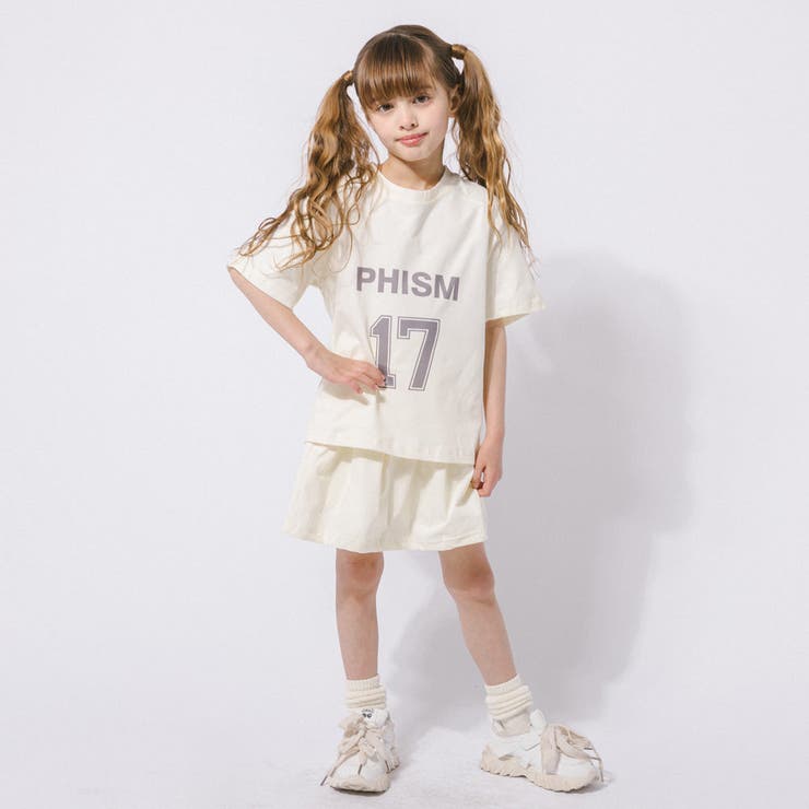 【2点セット】ナンバーロゴプリントTシャツ＋プリーツスカート | URBAN CHERRY | 詳細画像12 