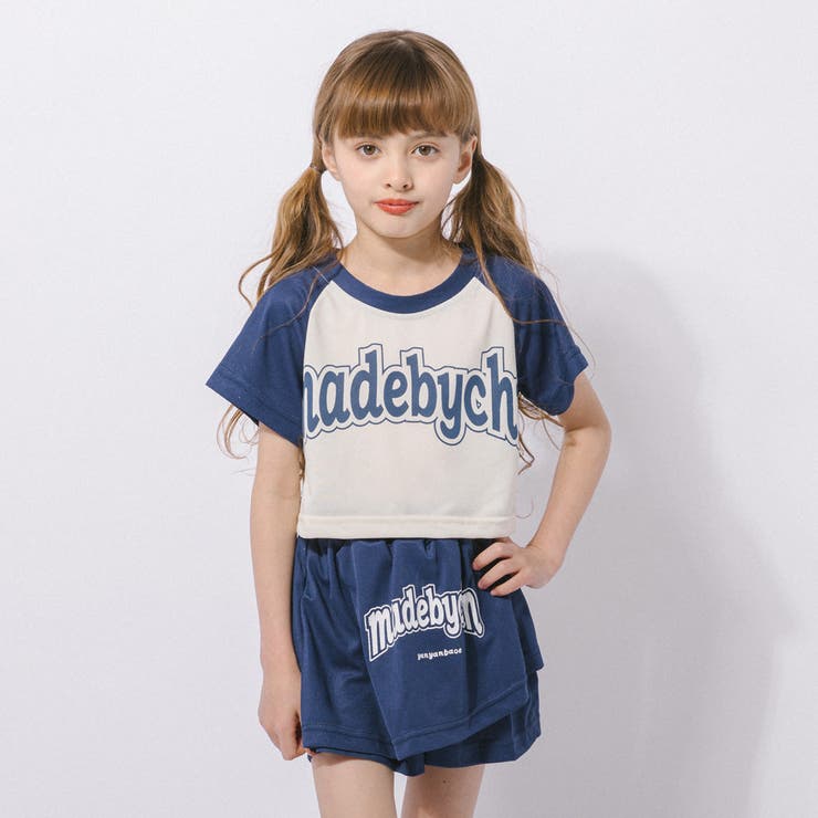 【2点セット】ロゴプリントラグランTシャツ＋フロントプリントスカート | URBAN CHERRY | 詳細画像11 