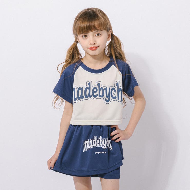 【2点セット】ロゴプリントラグランTシャツ＋フロントプリントスカート | URBAN CHERRY | 詳細画像12 