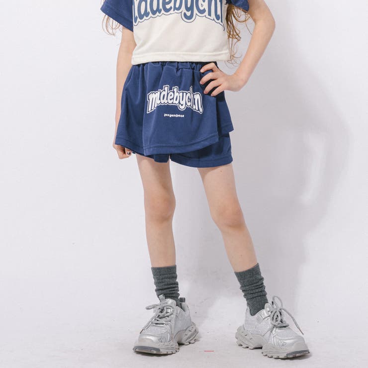 【2点セット】ロゴプリントラグランTシャツ＋フロントプリントスカート | URBAN CHERRY | 詳細画像17 