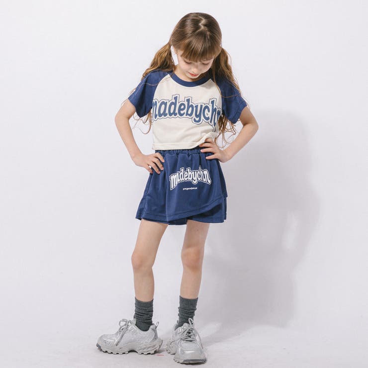 【2点セット】ロゴプリントラグランTシャツ＋フロントプリントスカート | URBAN CHERRY | 詳細画像22 