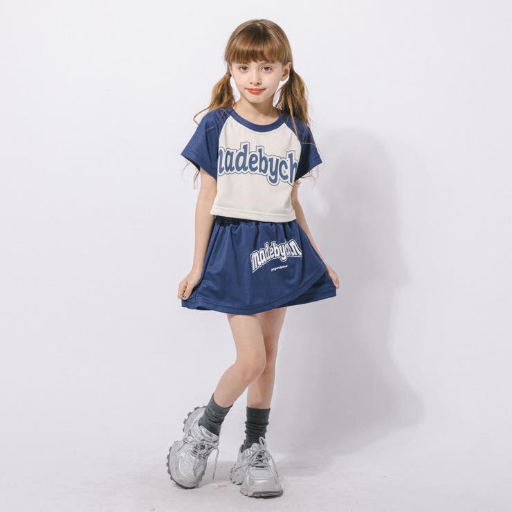 【2点セット】ロゴプリントラグランTシャツ＋フロントプリントスカート | URBAN CHERRY | 詳細画像23 