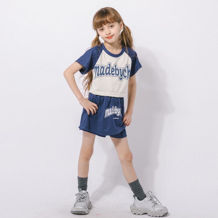 【2点セット】ロゴプリントラグランTシャツ＋フロントプリントスカート | URBAN CHERRY | 詳細画像24 