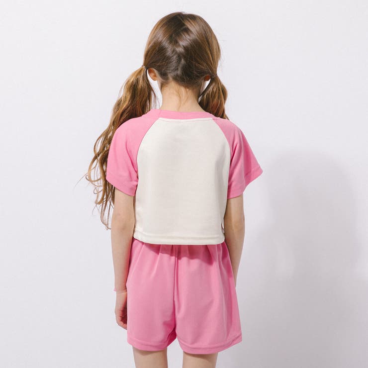 【2点セット】ロゴプリントラグランTシャツ＋フロントプリントスカート | URBAN CHERRY | 詳細画像9 