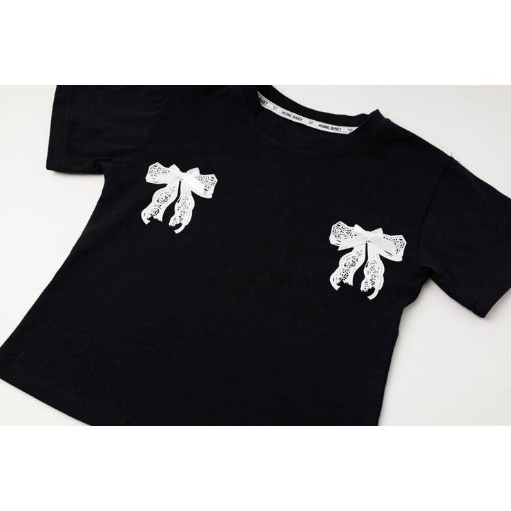 【2点セット】バックリボンレースデザインTシャツ＋ティアードスカート | URBAN CHERRY | 詳細画像24 