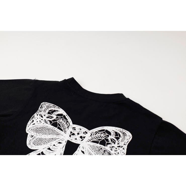 【2点セット】バックリボンレースデザインTシャツ＋ティアードスカート | URBAN CHERRY | 詳細画像27 