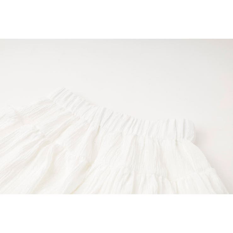 【2点セット】バックリボンレースデザインTシャツ＋ティアードスカート | URBAN CHERRY | 詳細画像34 