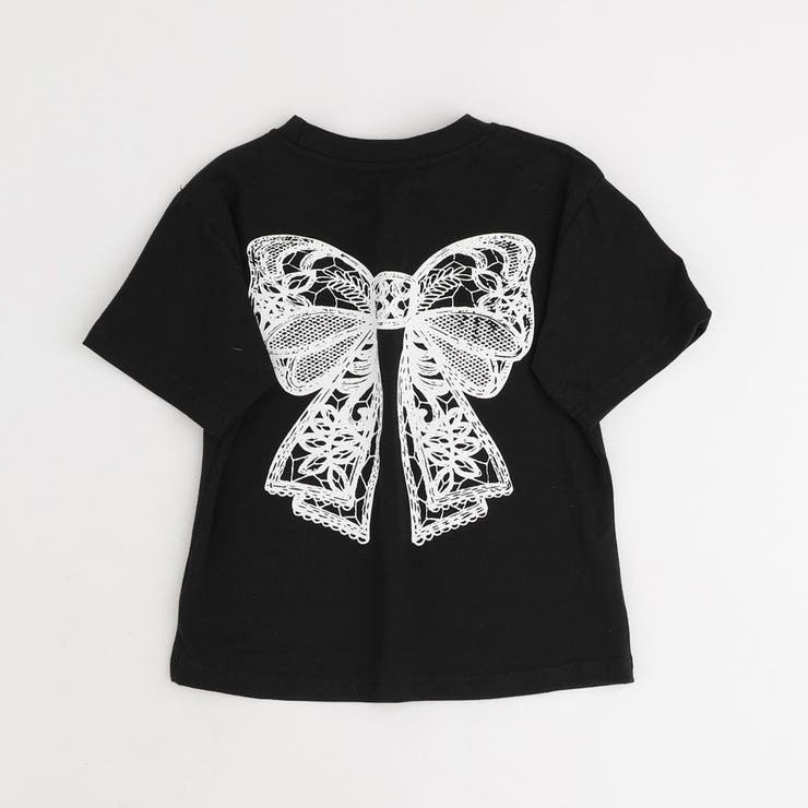 【2点セット】バックリボンレースデザインTシャツ＋ティアードスカート | URBAN CHERRY | 詳細画像8 