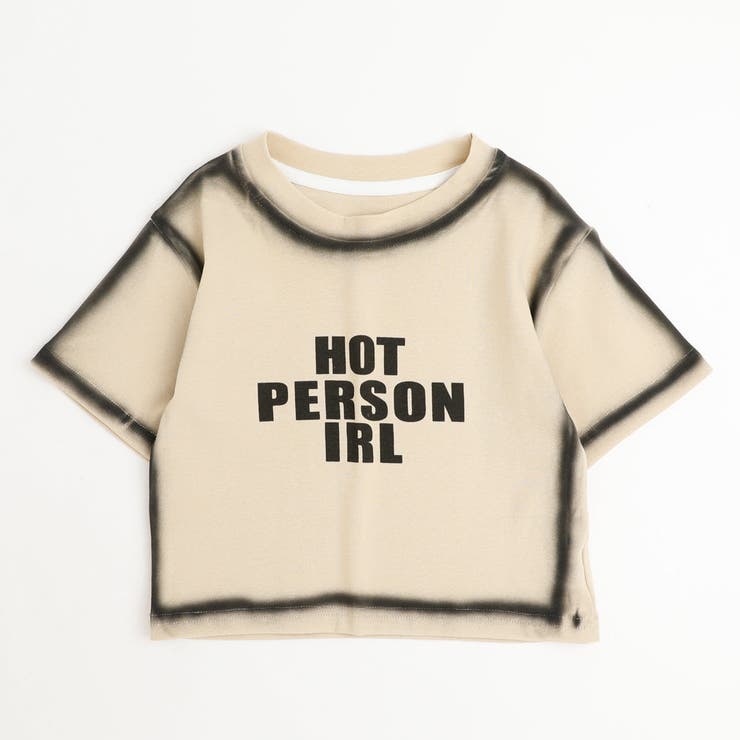 【2点セット】スプレープリントデザインTシャツ＋シャツライクスカート | URBAN CHERRY | 詳細画像4 
