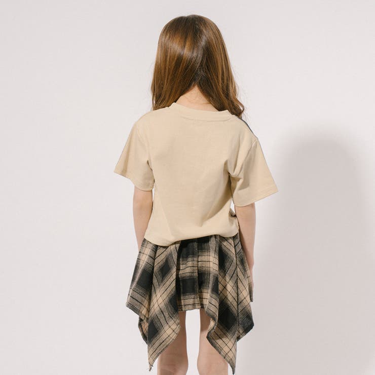 【2点セット】スプレープリントデザインTシャツ＋シャツライクスカート | URBAN CHERRY | 詳細画像7 